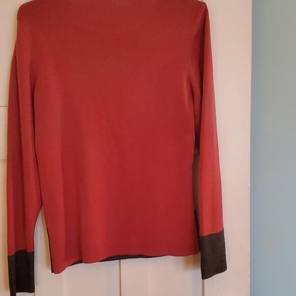 Pink and Gray wool sweater from France - Picture 3 of 5